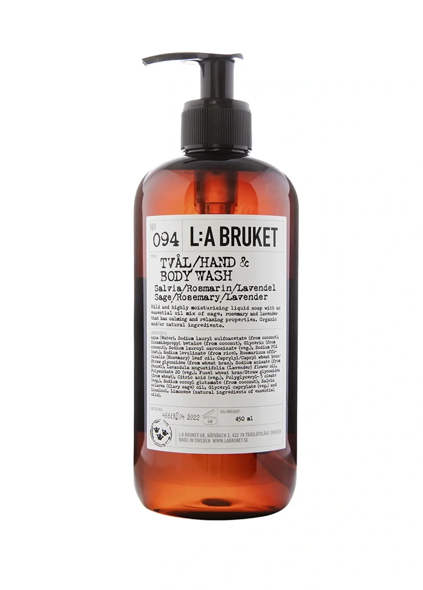 L:A Bruket Hand & Body 094 Wash Sage/Rosemary/Lavender 450 ml