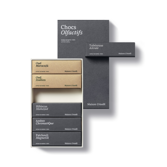Maison Crivelli Chocs Olfactifs Extraits 6x5 ml